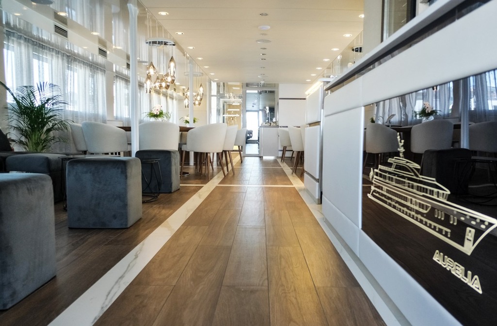 Schiff Inselhuepfen Kreuzfahrt Ms Aurelia Restaurant