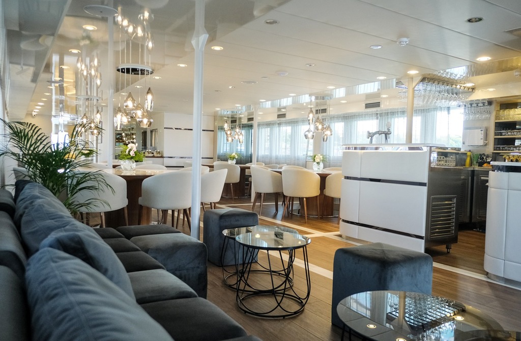 Schiff Inselhuepfen Kreuzfahrt Ms Aurelia Restaurant