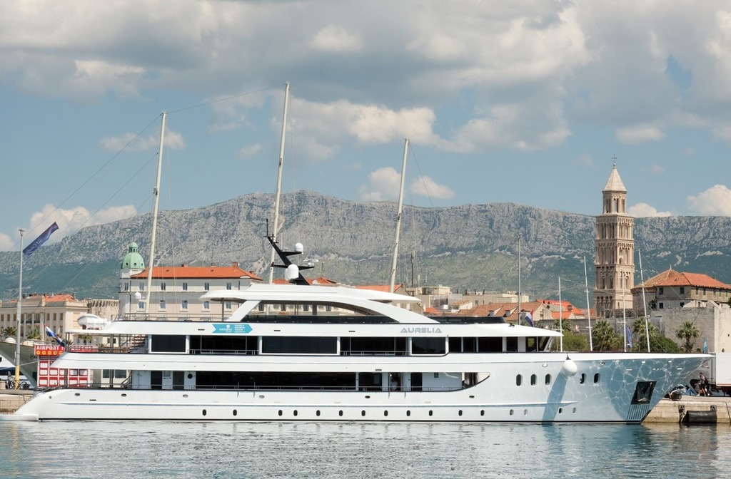 Schiff Inselhuepfen Kreuzfahrt Ms Aurelia Aussenansicht