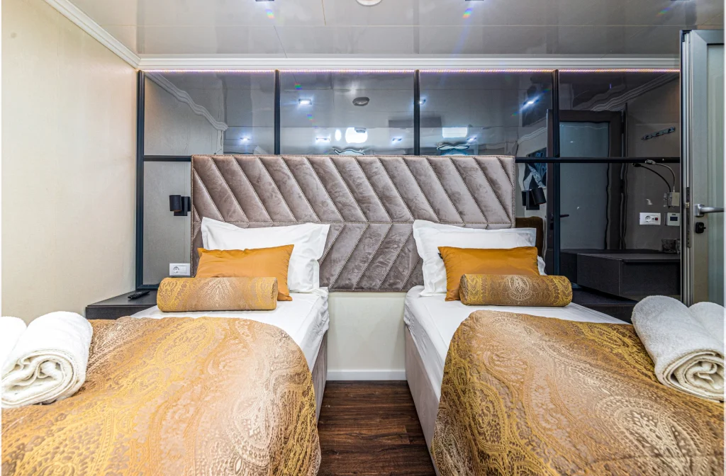 Schiff Premier Kabine Auf Unterceck Twinbett