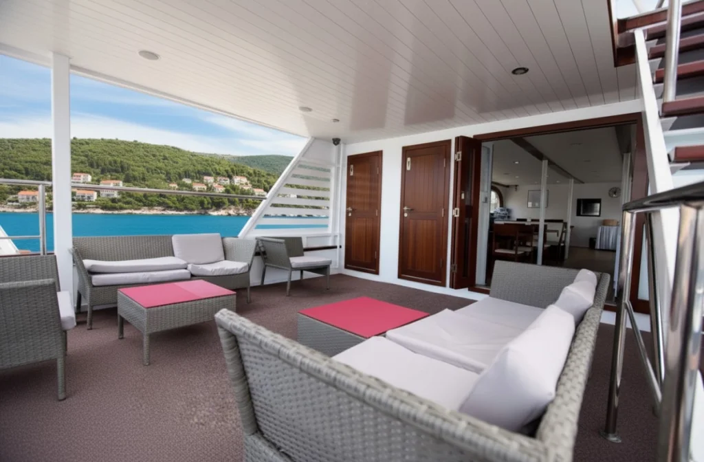 Schiff Felix Hauptdeck Lounge