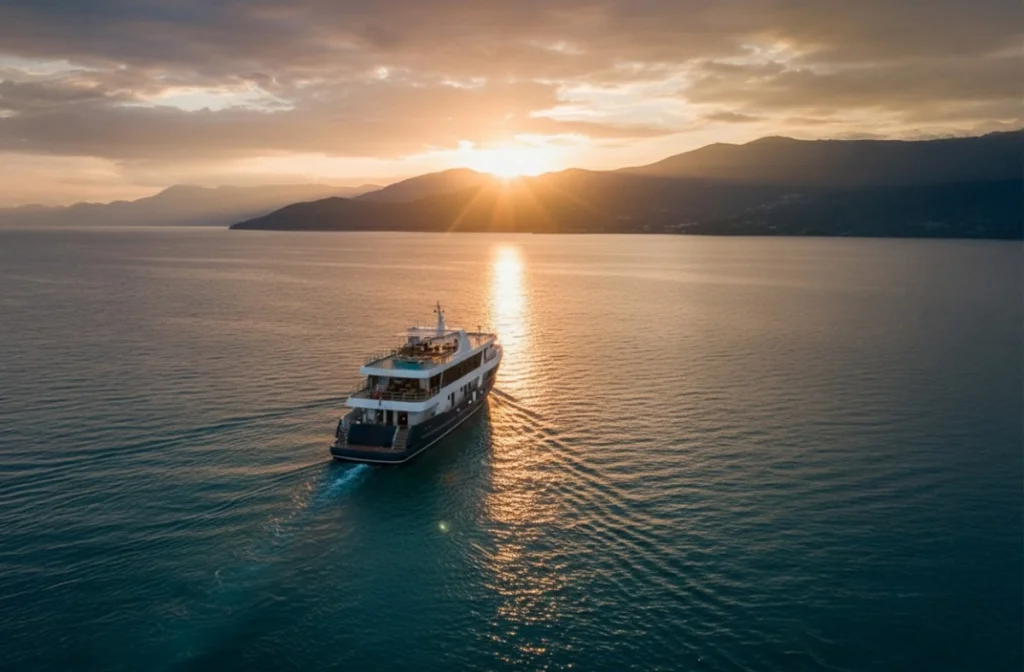 Schiff Felix Aussenansicht Von Hinten