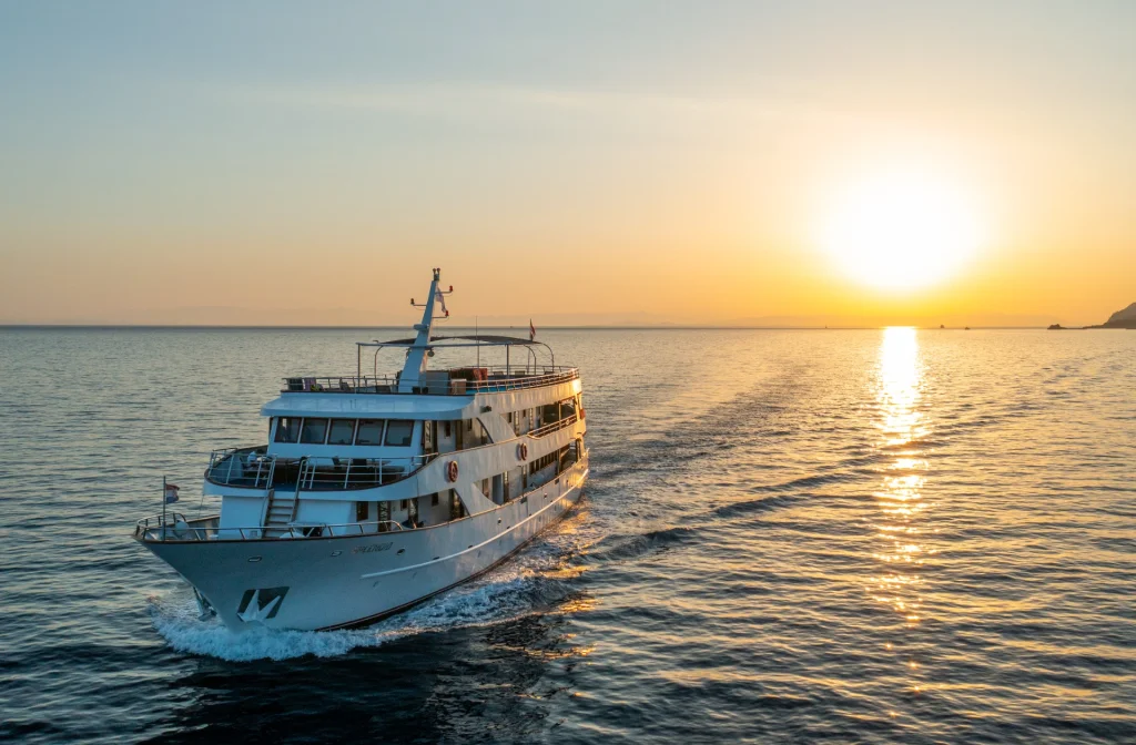 Schiff Splendid Aussenansicht Von Vorne