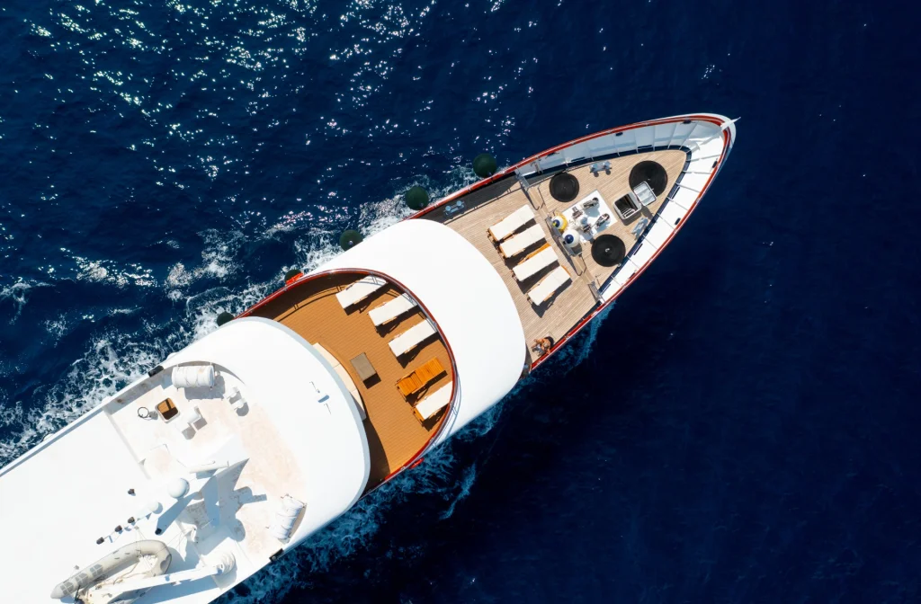 Schiff Ambassador Aussenansicht Von Oben