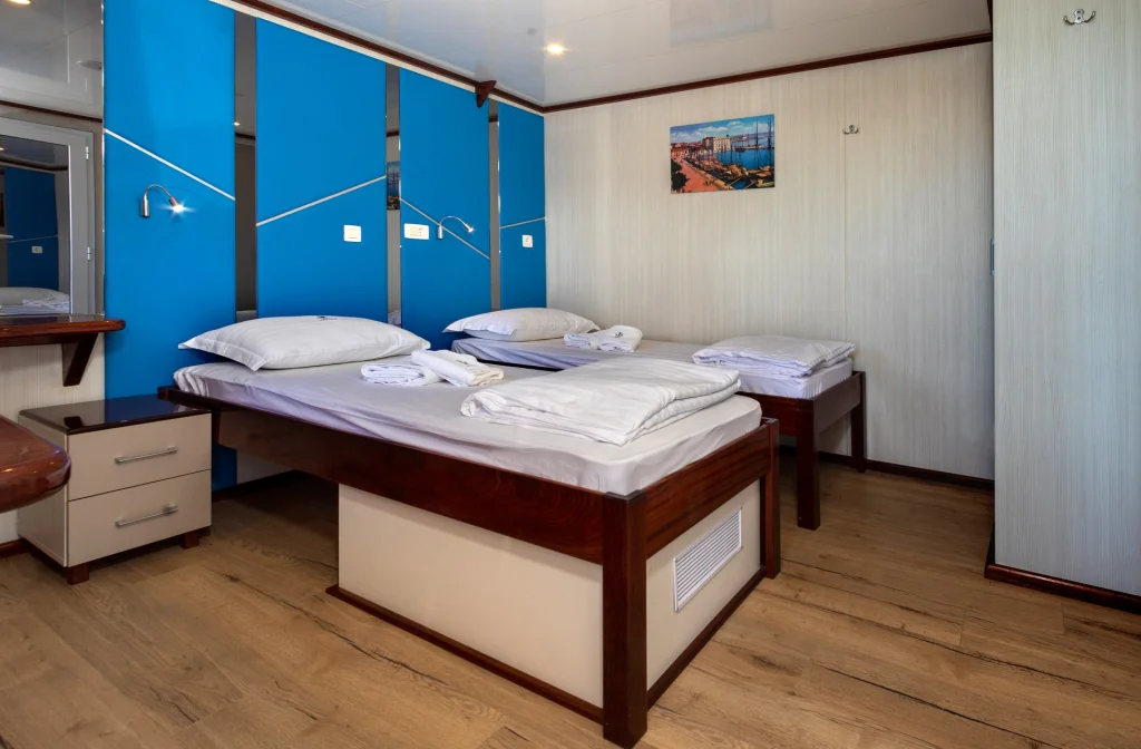 Schiff Aria Kabine Auf Hautdeck Twinbett