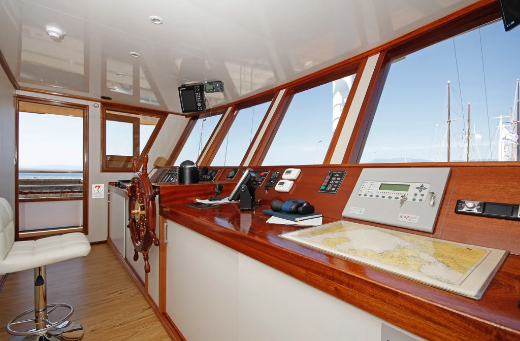 Schiff Aria Kapitaen Kabine