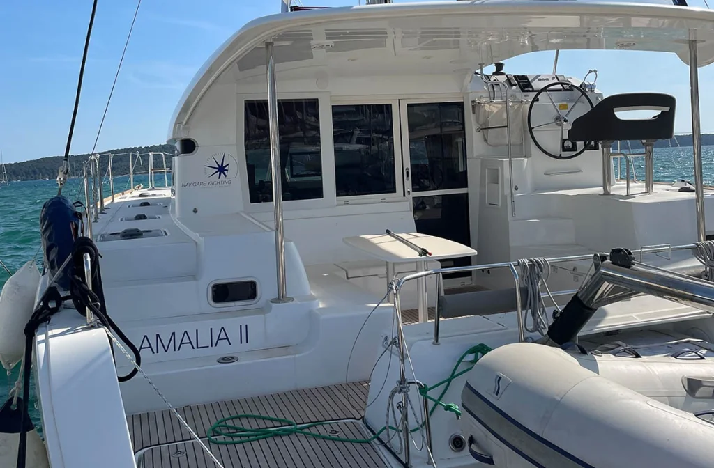 Schiff Amalia Segelboot Hauptdeck