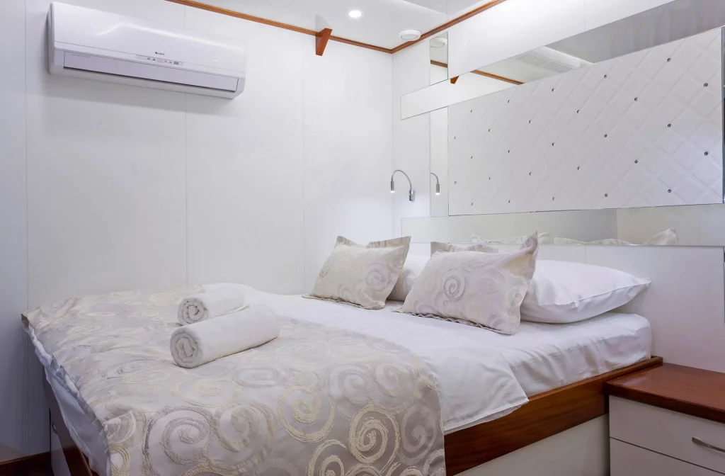 Schiff Solaris Kabine Auf Hauptdeck Bett