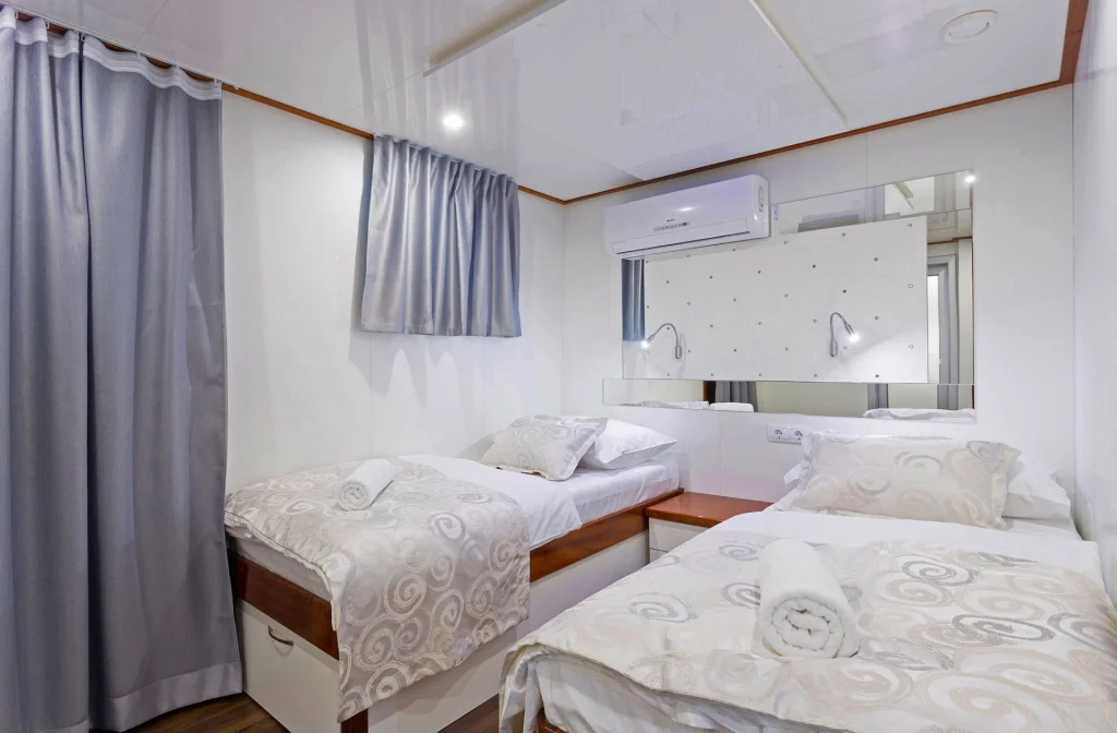Schiff Solaris Kabine Auf Hauptdeck Twinbett