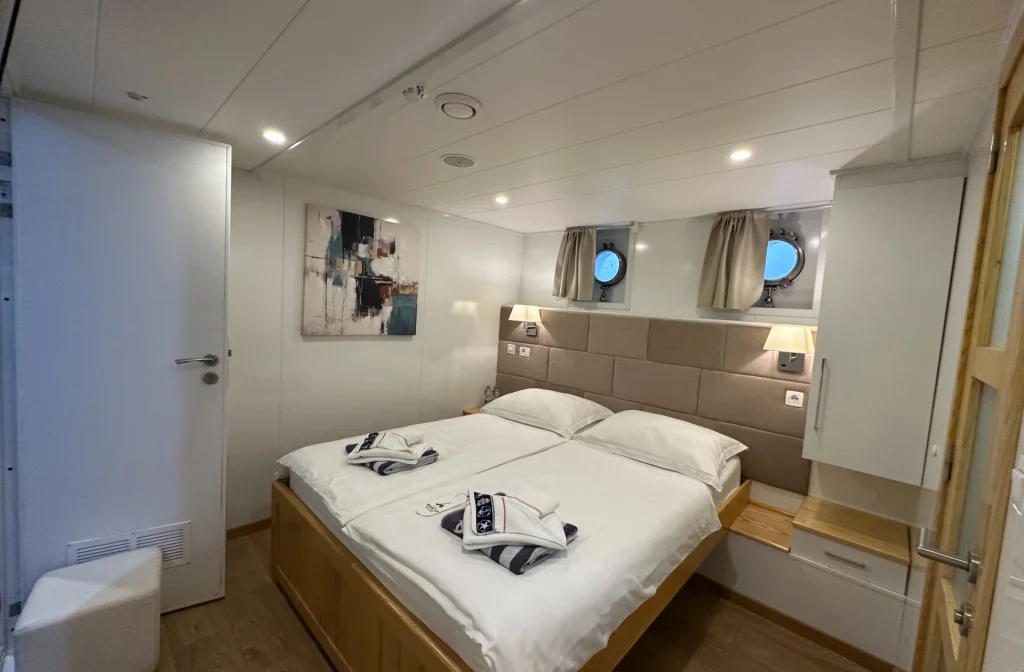 Schiff Elixir Kabine Auf Unterdeck Bett