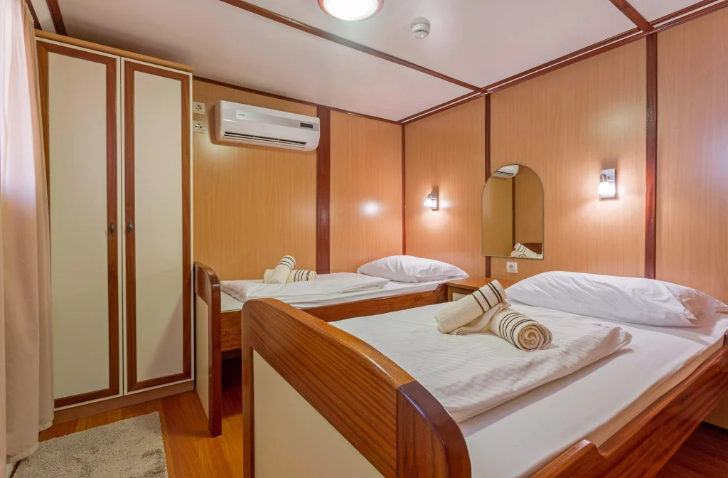 Schiff Amore Kabine Auf Hauptdeck Twinbett