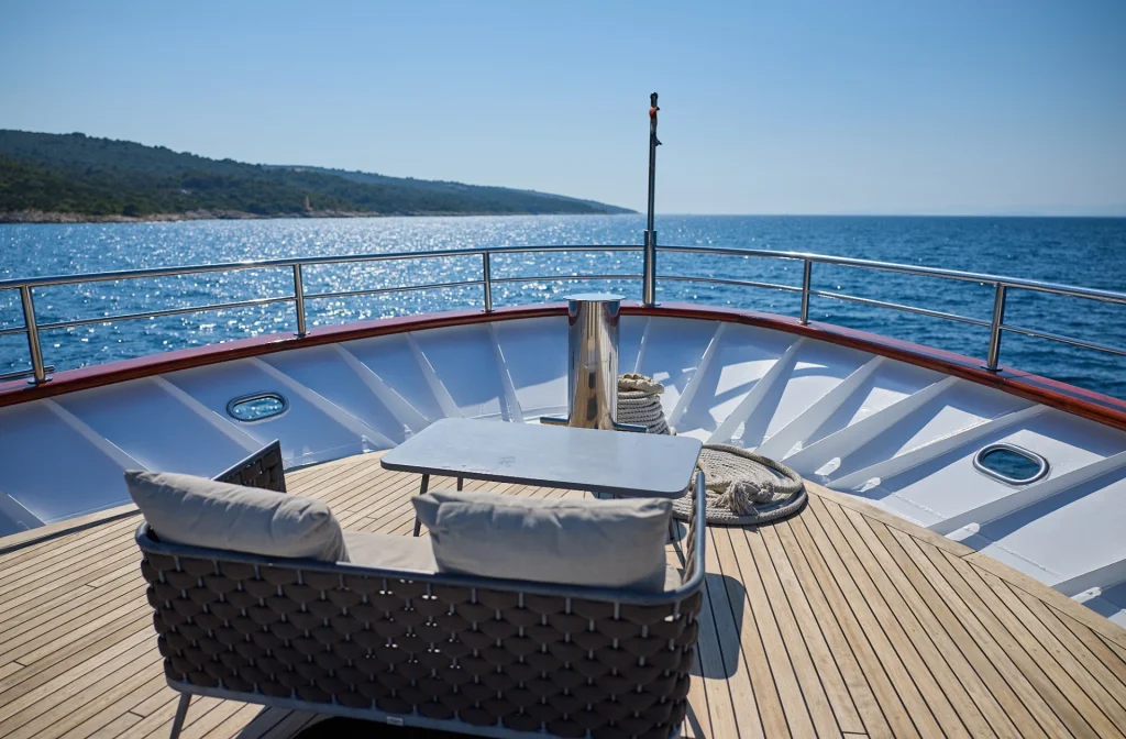 Schiff Azzurro Bug Meer