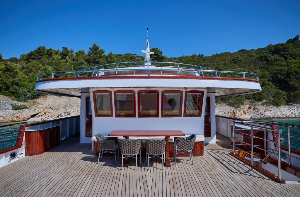 Schiff Azzurro Bug Tisch Stuhl