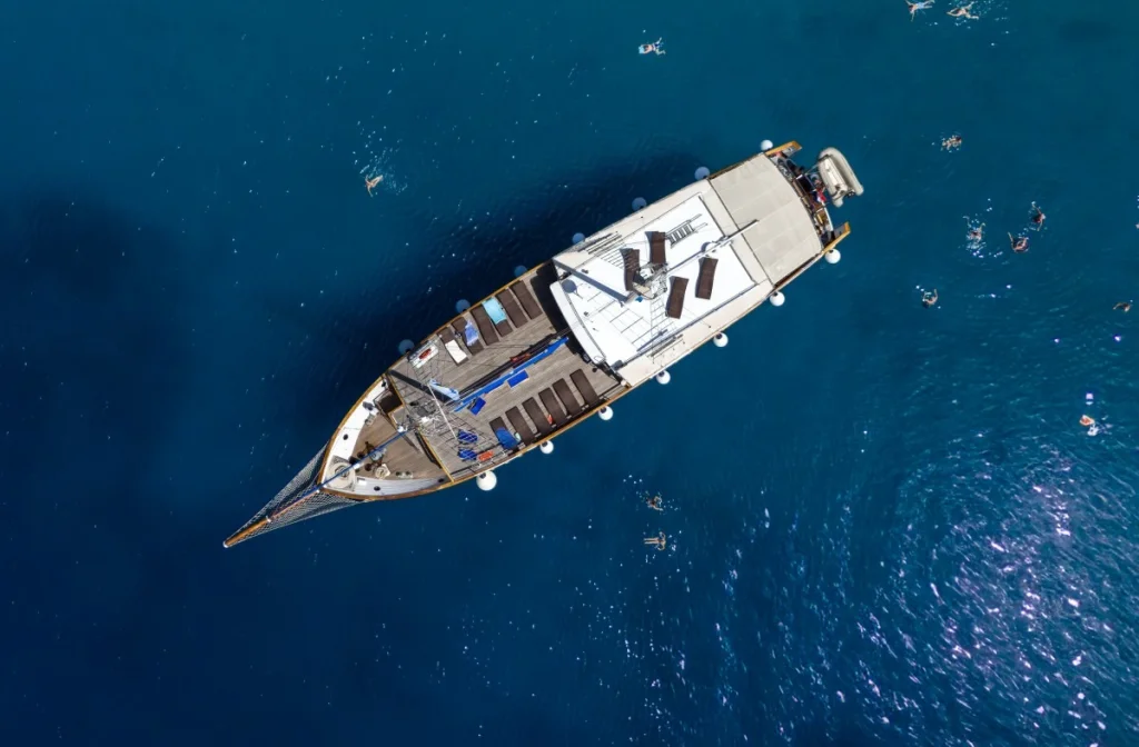 Schiff Macek Aussenansicht Von Oben