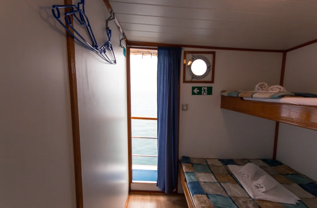 Schiff Dalmatinka Kabine Auf Hauptdeck Dreibett