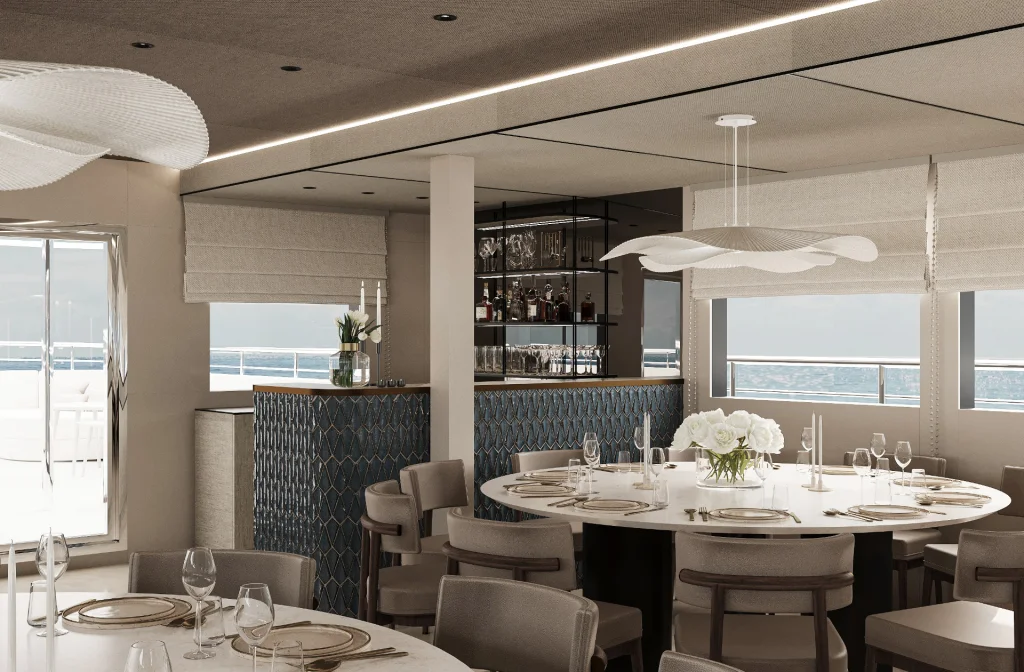 Schiff Kroatien Kreuzfahrt Ms Providenca Restaurant