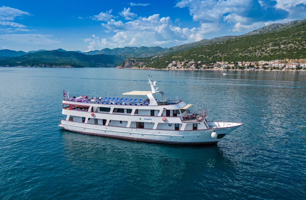 Schiff Princess Aloha Aussenansicht Steuerbord