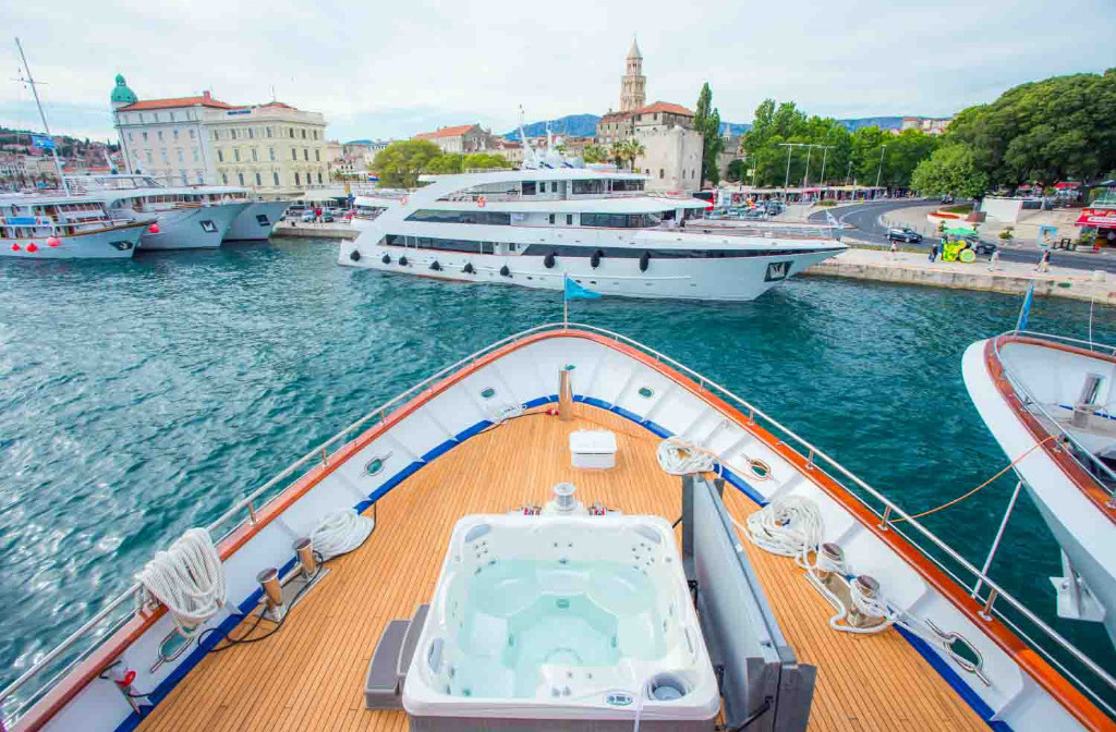 Schiff Kroatien Aquamarin Whirlpool