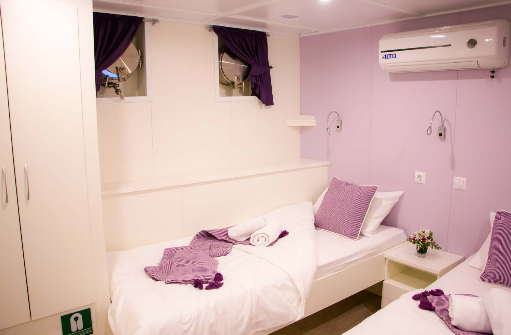 Schiff Kroatien Majestic Twinkabine Bullauge