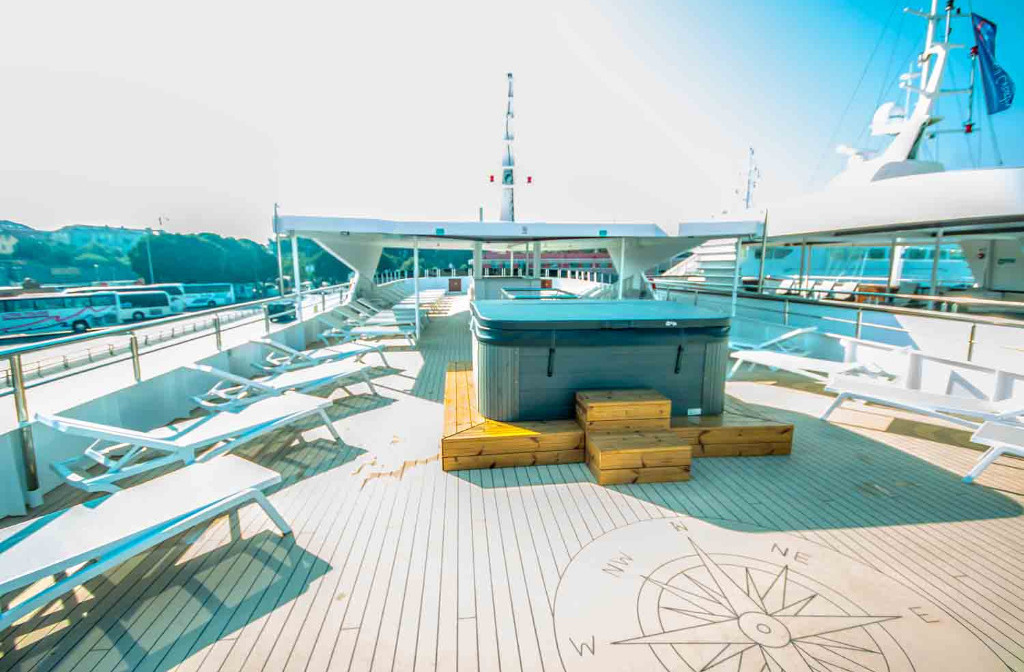 Schiff Kroatien Markan Sonnendeck Whirlpool