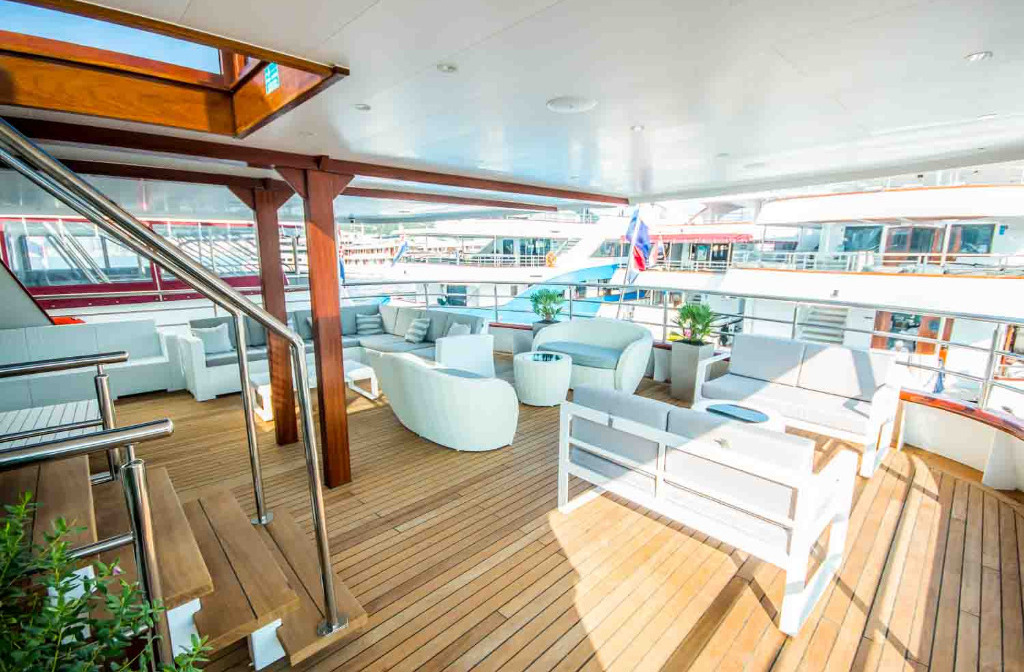 Schiff Kroatien Markan Terrasse