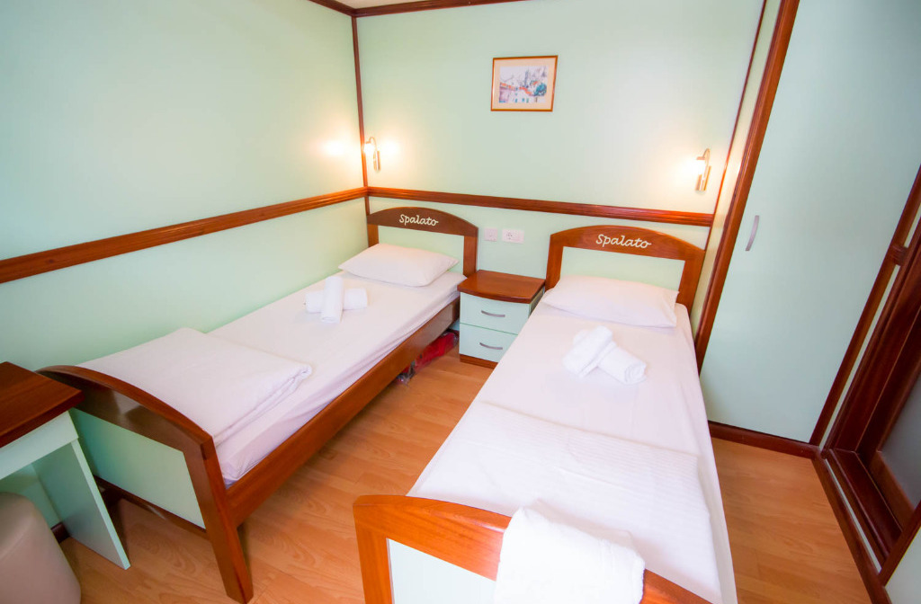 Schiff Kroatien Spalato Twin Kabine