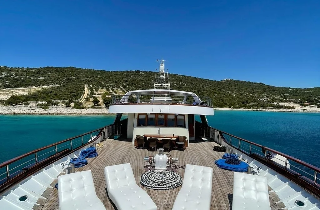 Schiff Inselhuepfen Kreuzfahrt President Auf Deck