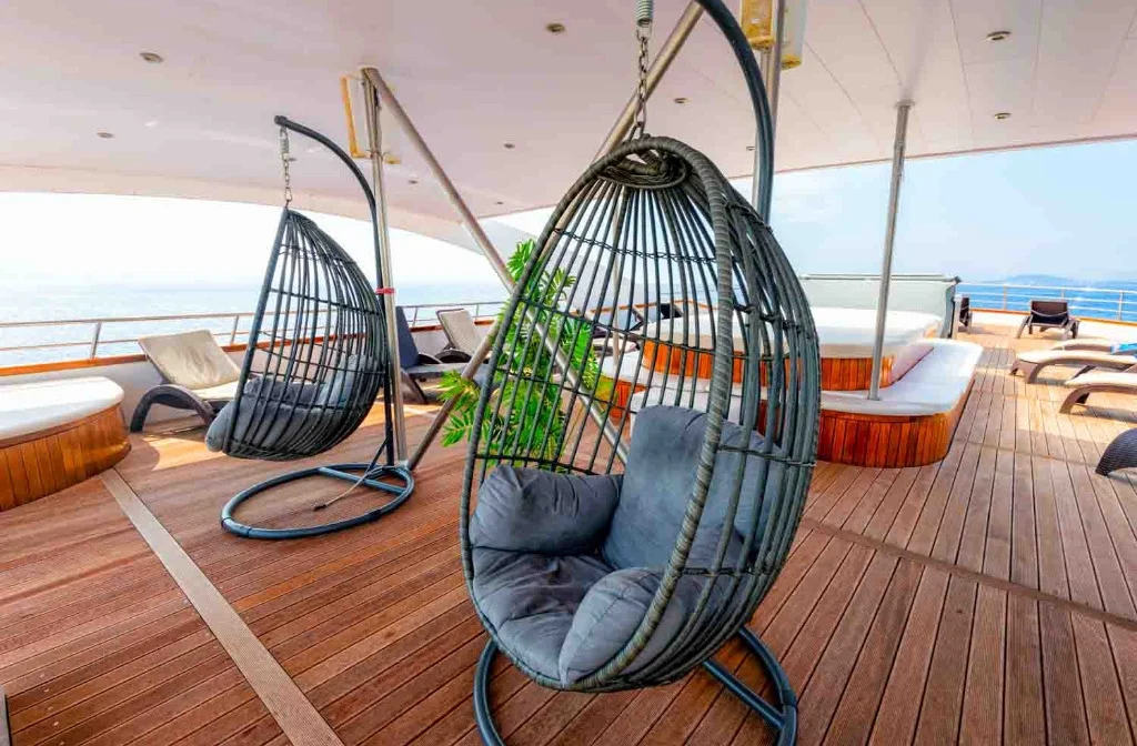 Schiff Inselhuepfen President Terrasse Relax