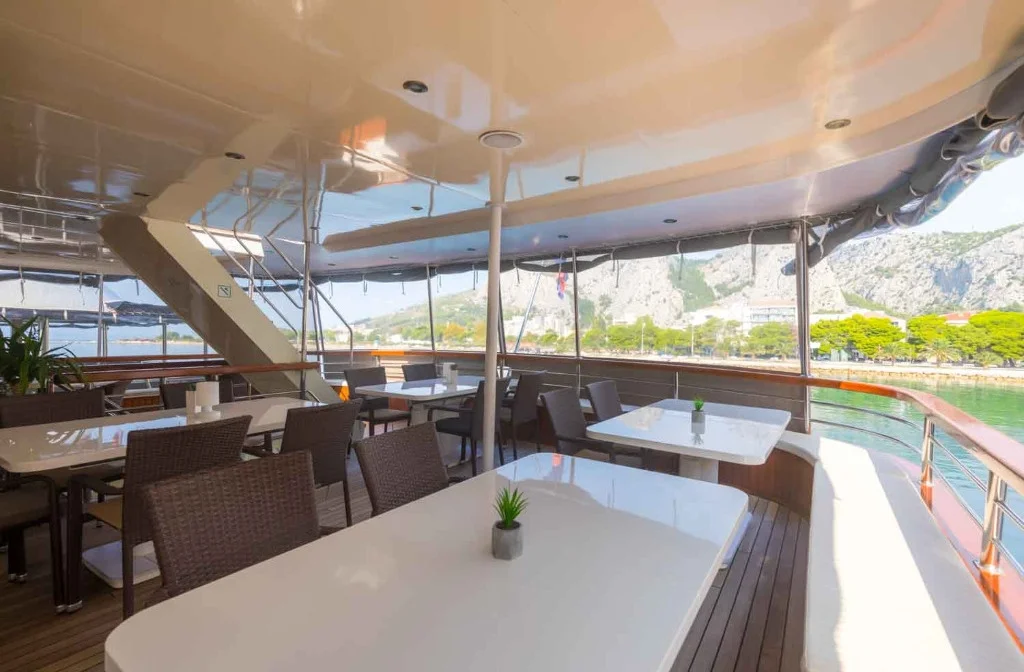 Schiff Inselhuepfen President Terrasse