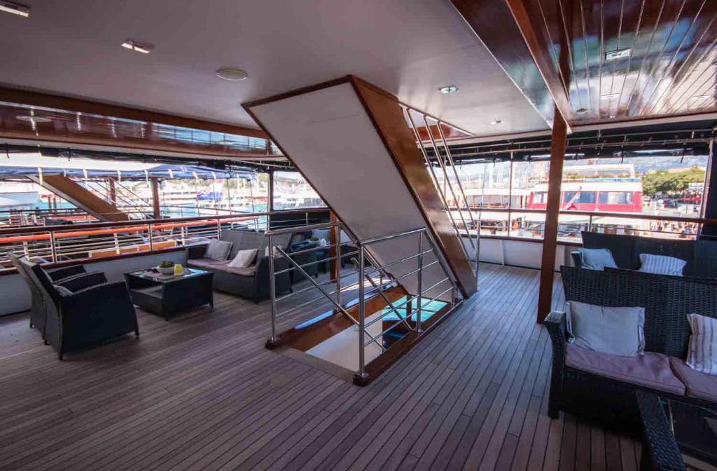 Schiff Kroatien Admiral Terrasse