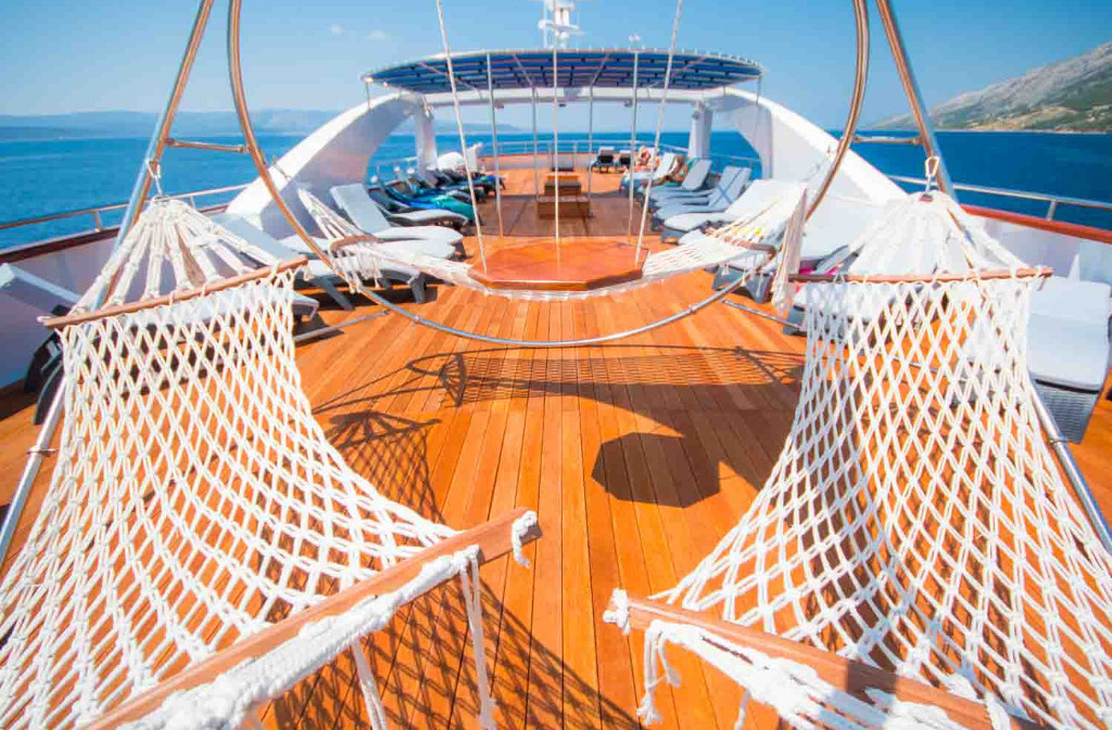 Schiff Kroatien Admiral Sonnendeck