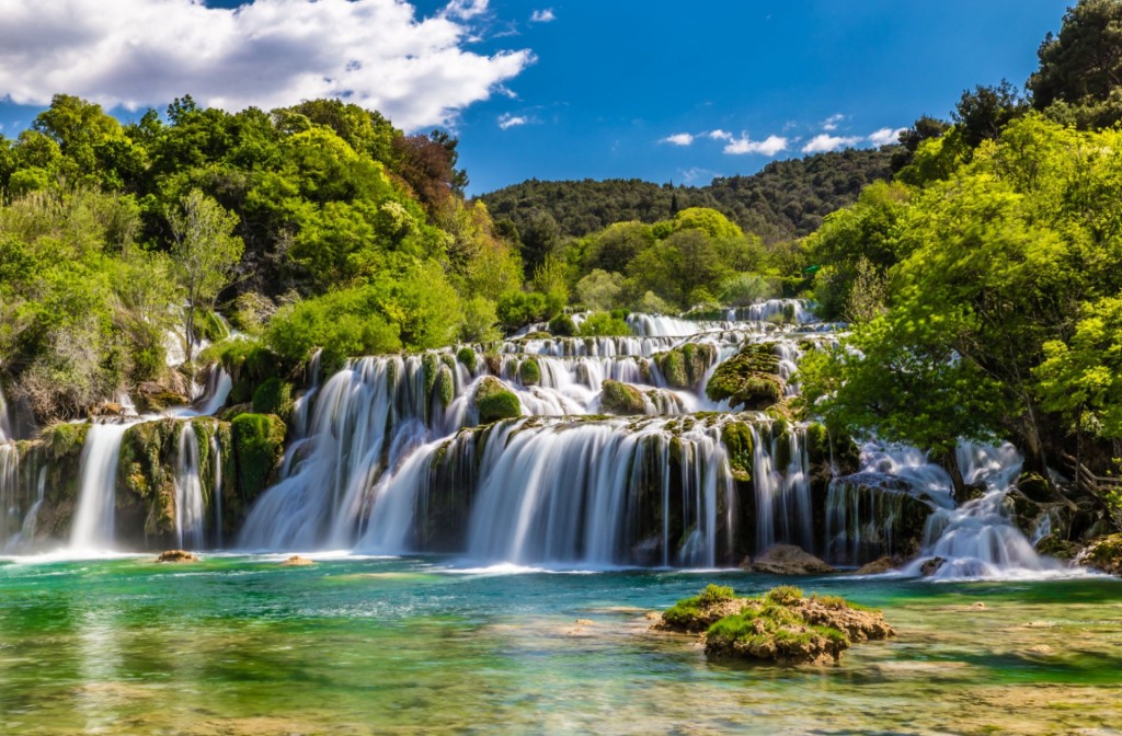 Nationalpark Krka Wasserfaelle