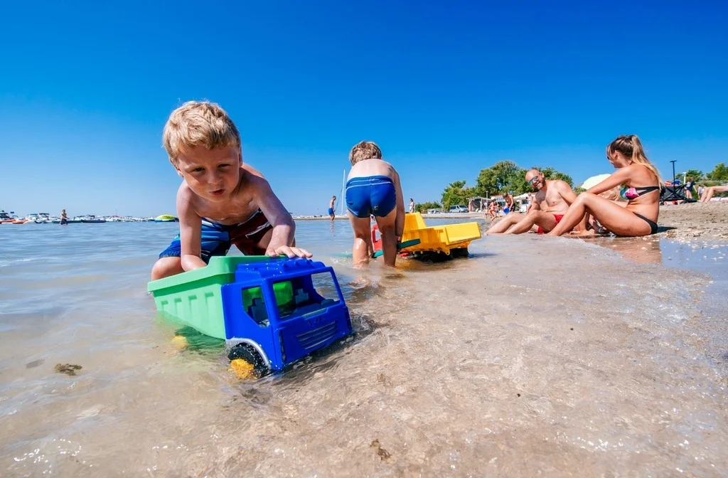 Kroatien Ferienanlagen Norddalmatien Nin Mobilehomeanlage Zaton Strand