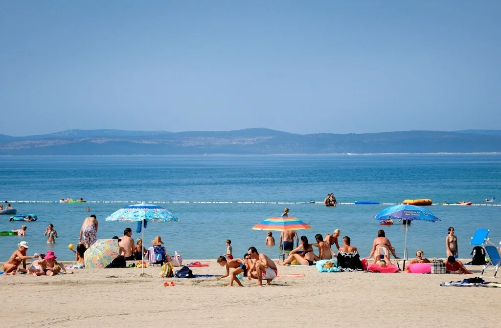 Kroatien Ferienanlagen Norddalmatien Nin Mobilehomeanlage Zaton Strand