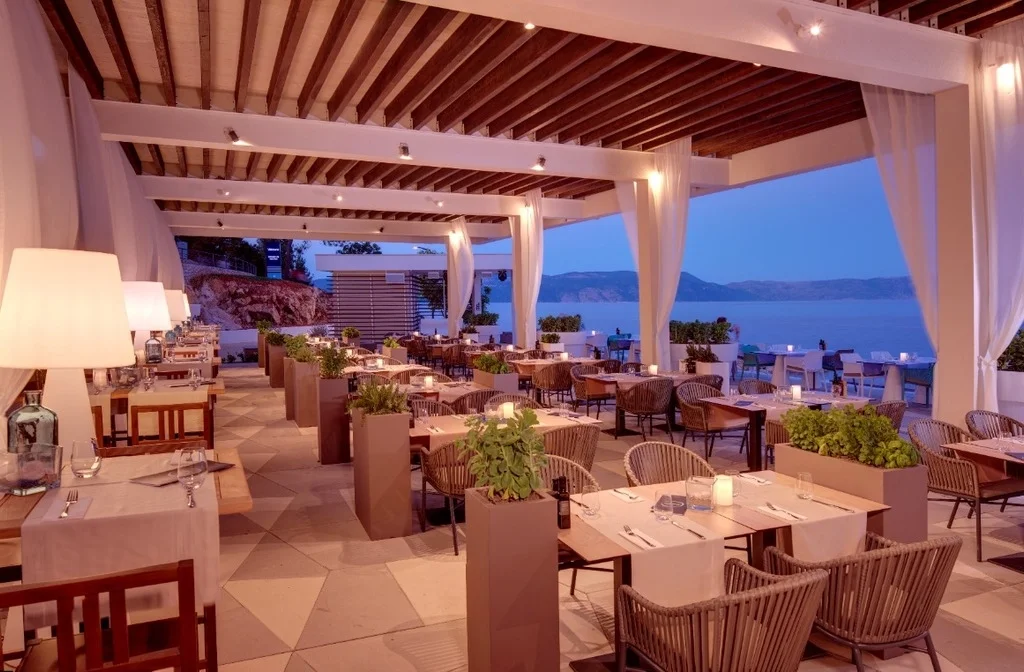 Istrien Rabac Girandella Valamar Collection Resort Designed For Adults Restaurant Aussen