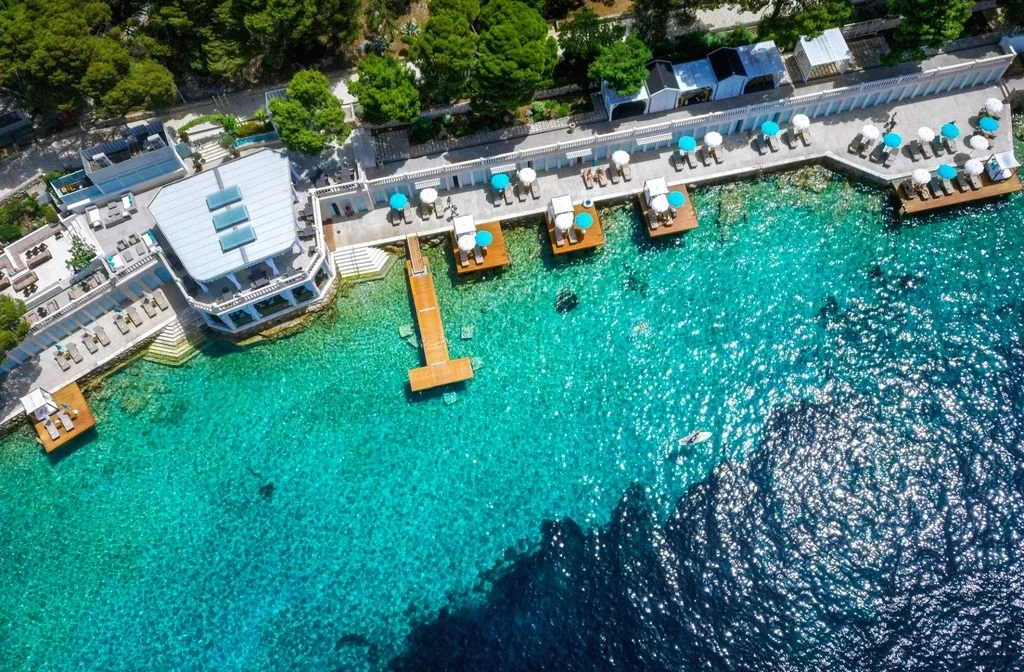 Mitteldalmatien Insel Hvar Amfora Grand Beach Resort Beach Club Hvar