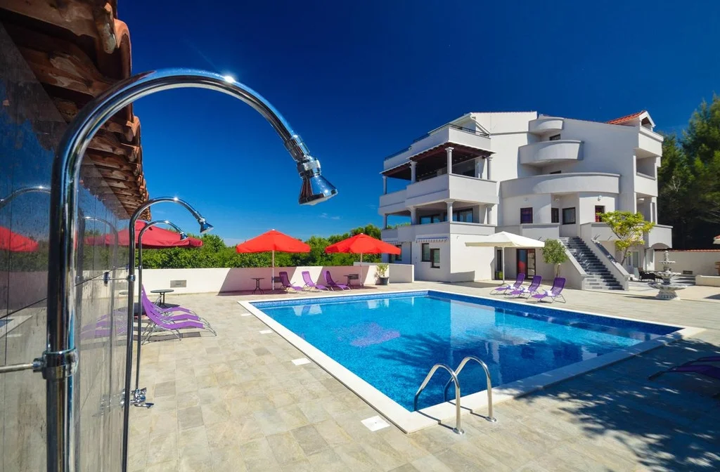 Badeferien Kroatien Aparthotel Villa Plat Zadar Dalmatien