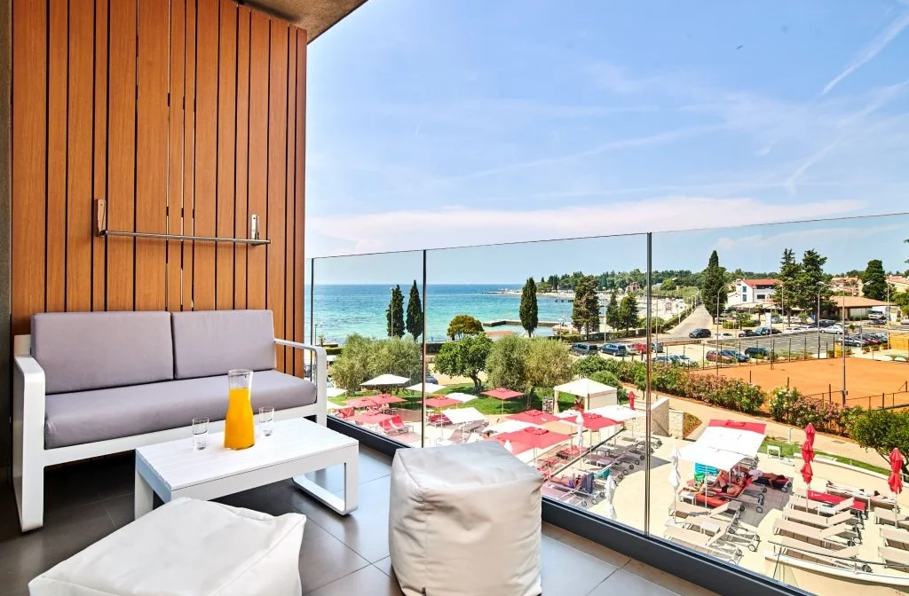 Hotel Park Plava Laguna Porec Premium Familienzimmer Balkon