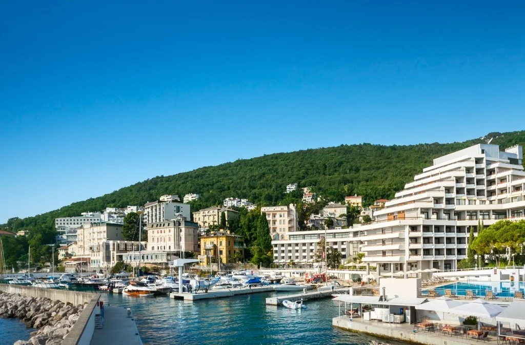 Kvarner Bucht Opatija Hotel Admiral Aussenansicht