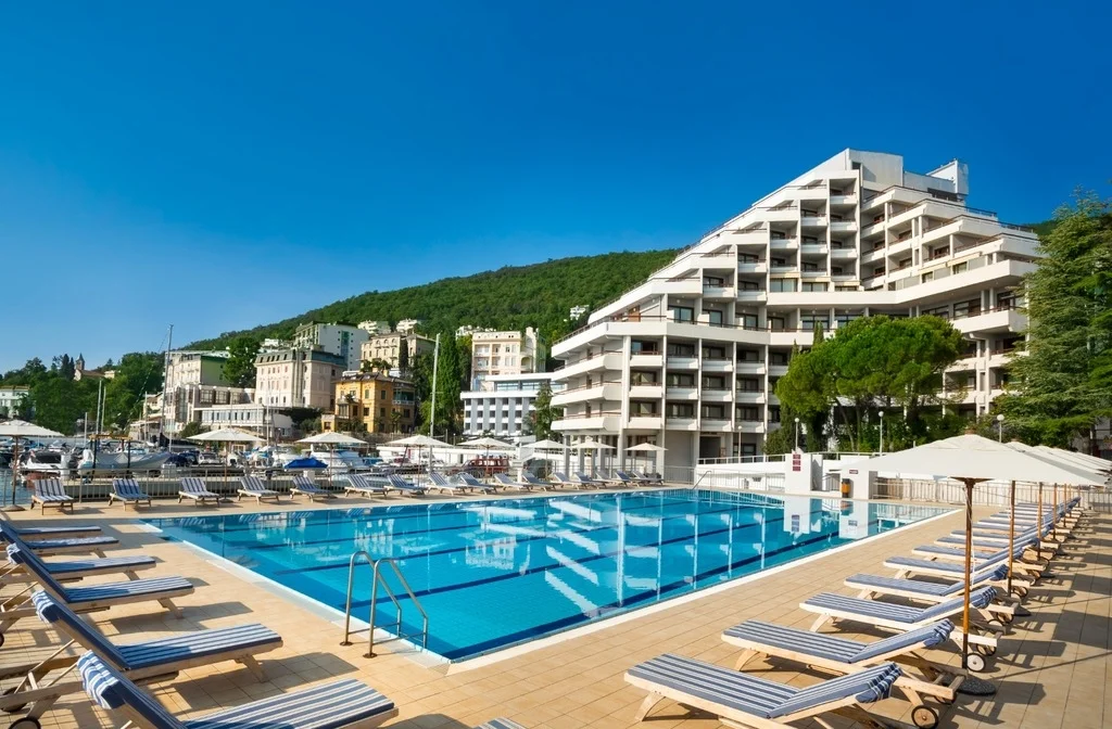 Kvarner Bucht Opatija Hotel Admiral Pool