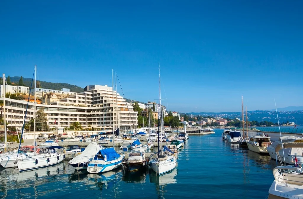 Kvarner Bucht Opatija Hotel Admiral Aussenansicht