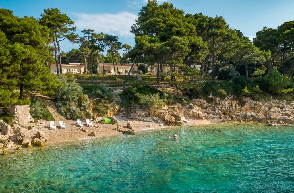 Kvarner Insel Rab Valamar Hotel Carolina Und Villas Strand