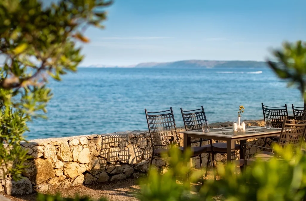 Kvarner Insel Rab Valamar Hotel Carolina Und Villas Restaurant Aussen