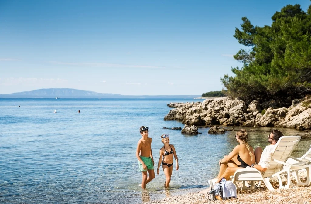 Kvarner Insel Rab Valamar Hotel Carolina Und Villas Strand