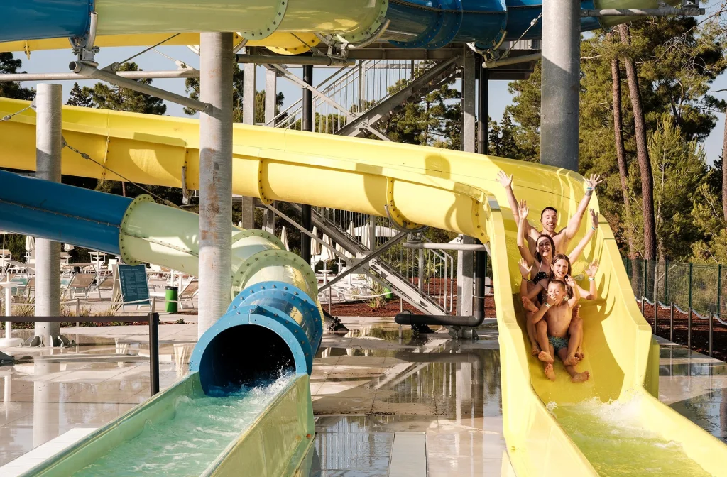 Ferienanlage Zaton Pool Rutche Kinder