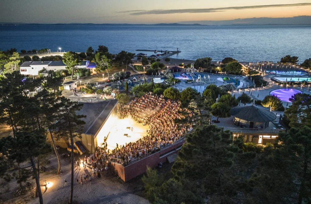 Ferienanlage Zaton Open Air Theater Von Oben