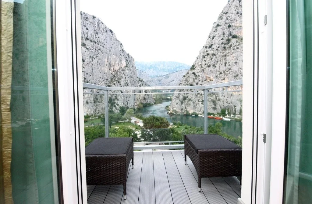 Omis Hotel Villa Dvor Balkon