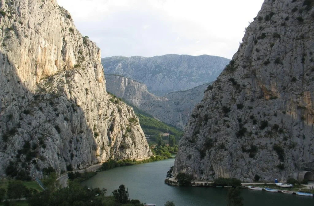 Omis Hotel Villa Dvor Aussicht