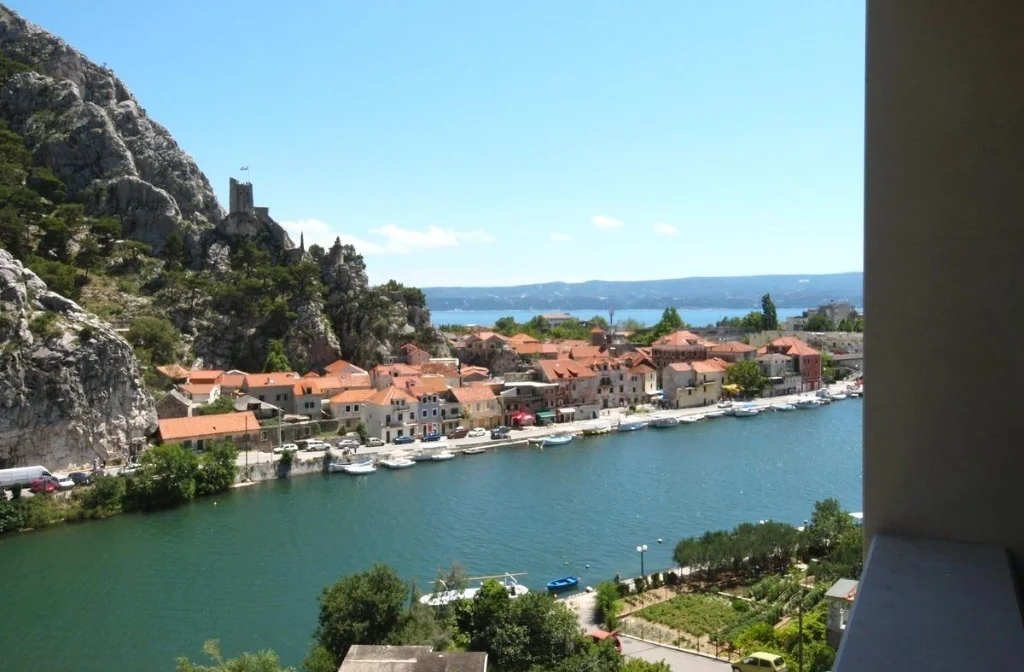 Omis Hotel Villa Dvor Aussicht