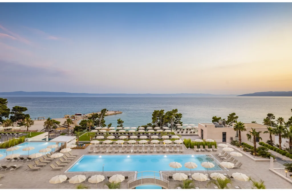 Aminess Khalani Hotel Makarska Pool Meer Croaticum Kroatien